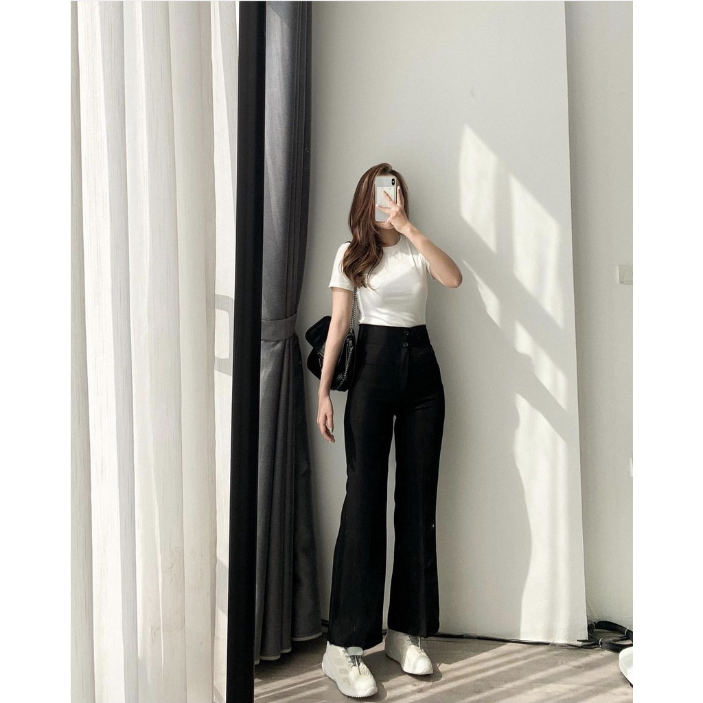 Quần ống loe suông dài 501/P0K31