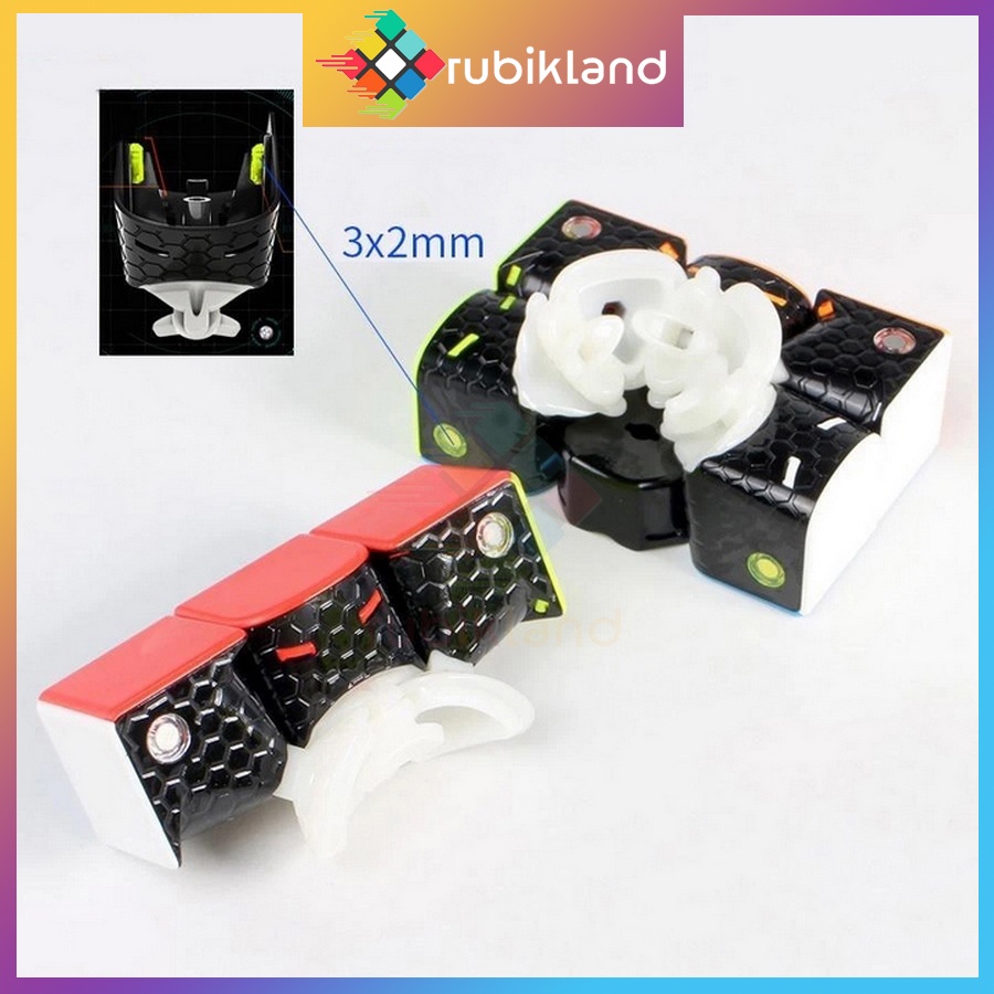 Rubik Gan 356 M Rubic 3x3 Nam Châm Cao Cấp Gan 356M Stickerless Đồ Chơi Trí Tuệ Trẻ Em