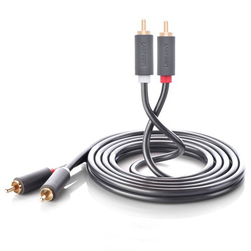 Cáp AV Hoa Sen 2 Đầu RCA Dài 1,5m Ugreen 10517 - Hàng Chính Hãng