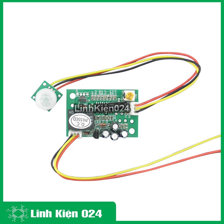 Module Điều Khiển Relay Bằng Cảm Biến Chuyển Động 12VDC