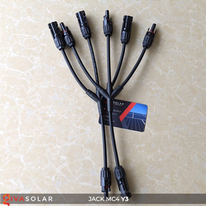 Cặp Jack kết nối phân nhánh MC4 GIVASOLAR chữ Y