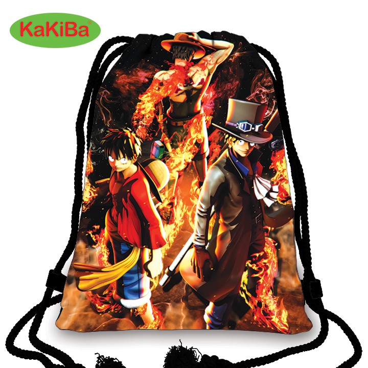 Balo dây rút in hình One Piece