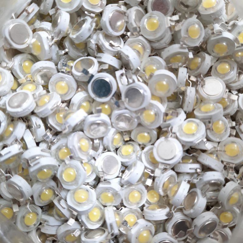 10 bóng đèn led trắng  luxeon 1w