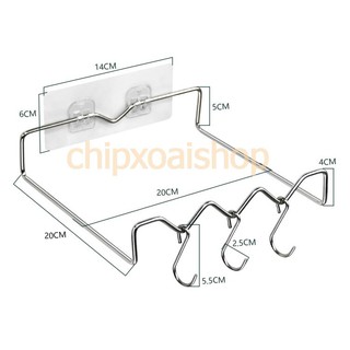 Móc Gác Chậu Dán Tường CX
