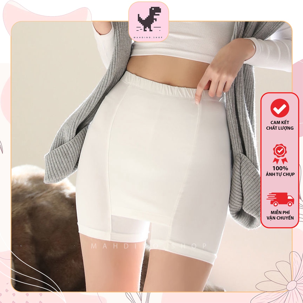 Quần An Toàn Mặc Không Lộ Đường Viền Giữ Form Váy - Cotton Co Giãn 4 Chiều QV, Quần Trong Váy