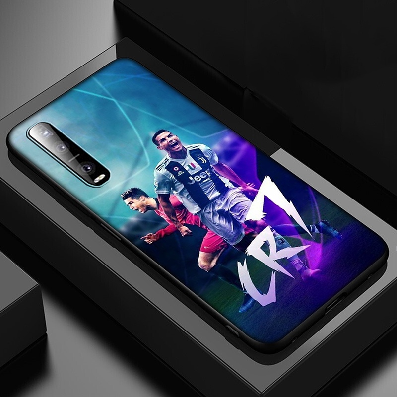 Ốp Điện Thoại Mềm Hình Cầu Thủ Bóng Đá Cristiano Ronaldo Cr7 Cho Realme C21 C20 C17 C15 C12 C11 C3 C2 7 7i Pro 23sf