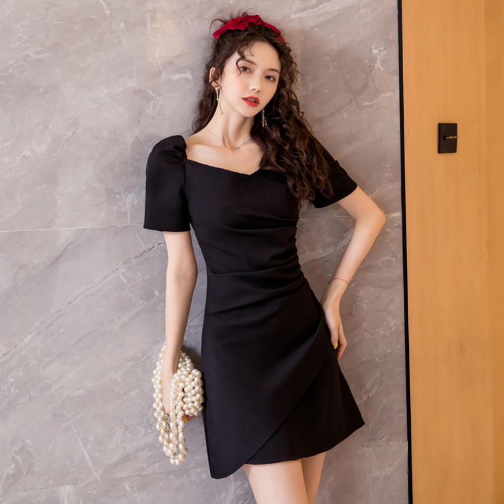 Váy nữ , váy đầm nữ ôm body nhún eo thiết kế thời trang thanh lịch sang trọng ATILA SHOP. | BigBuy360 - bigbuy360.vn