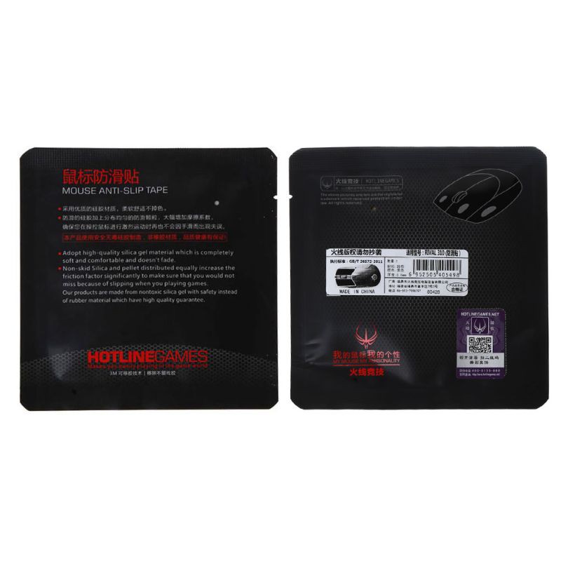 (Hàng Mới Về) Miếng Dán Chống Trượt Chống Mồ Hôi Cho Chuột Máy Tính Steelseries Rivil 310