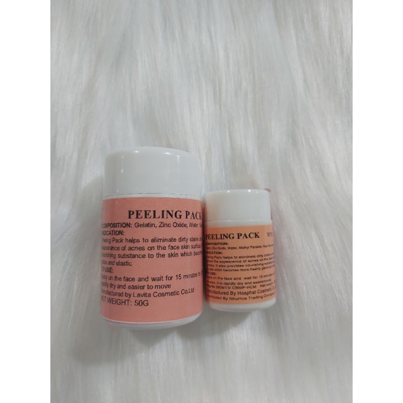 Gel lột mụn Peeling pack 25-50g