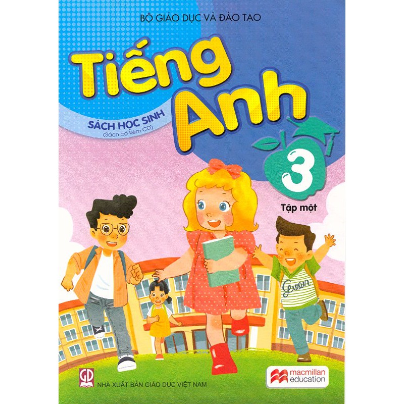 Sách - Tiếng Anh lớp 3 - Lẻ (không kèm đĩa và không có mã)