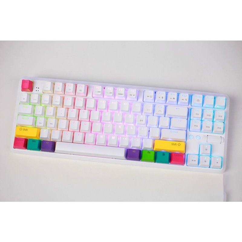 Bàn phím cơ không dây AJAZZ K870T RGB -  2 Mode  - Hàng chính hãng bảo hành 2 năm