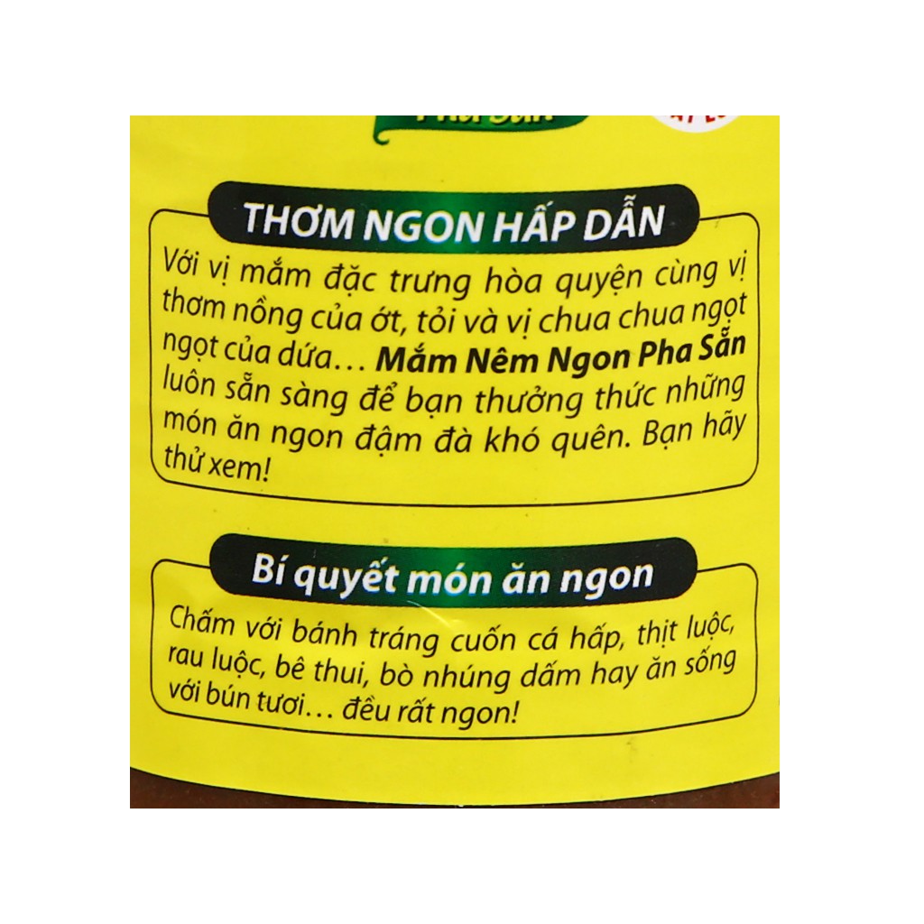 Mắm nêm pha sẵn Thuận Phát chai