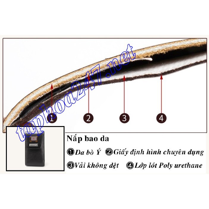 Bao điện thoại Mennyo - size 17cm - một ngăn đeo đứng