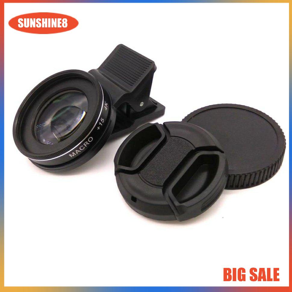 Ống kính Macro 4K 37MM 15X chuyên nghiệp dùng cho điện thoại