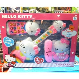 Bộ đồ chơi nhạc cụ Hello Kitty các loại đàn