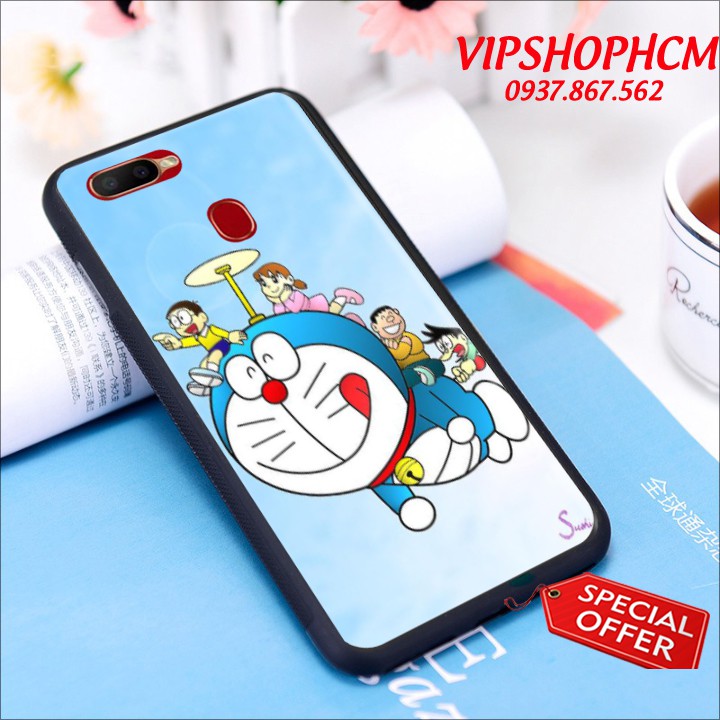 Ốp lưng Oppo R7/ R7S/ R7 Plus/ R11/ R11S Hình Doremon Phiêu Lưu - viền TPU dẻo