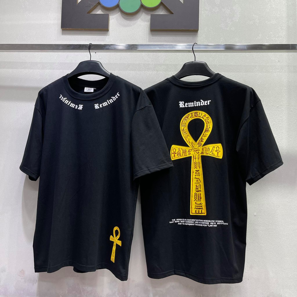 Áo thun tay lỡ Reminder ANKH T-Shirt Nam nữ cotton Kun Shop