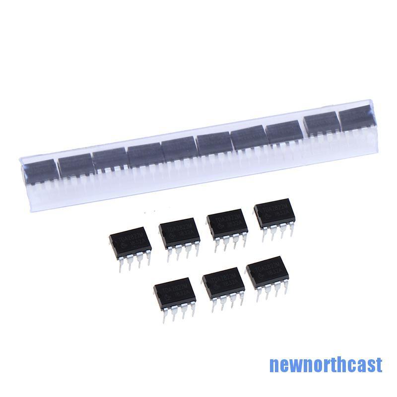 Bộ 10 Linh Kiện Khuếch Đại Âm Thanh Newnorthcast 0611 Tda2822M Dip-8 | BigBuy360 - bigbuy360.vn