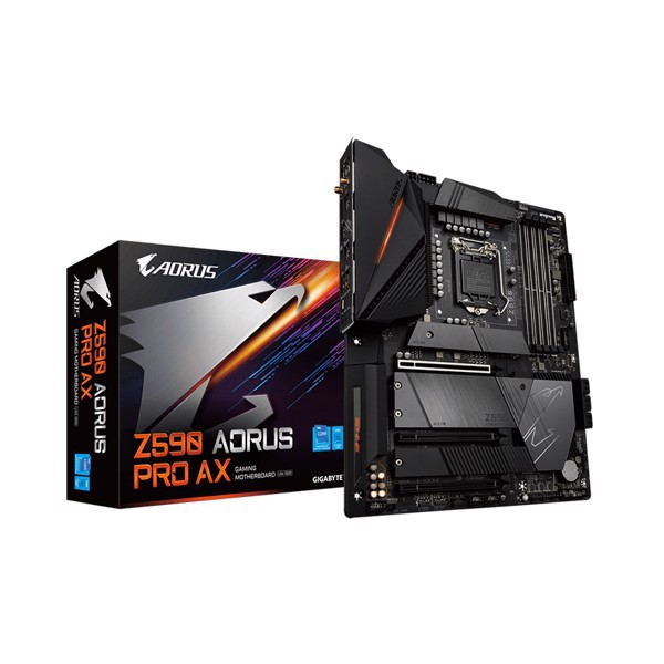 Bo mạch chủ Mainboard GIGABYTE Z590 AORUS PRO AX hàng chính hãng bảo hành 36T