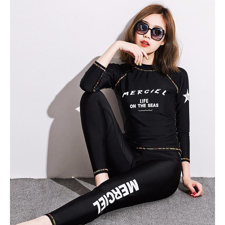 Bộ bơi dài tay kiêu dáng HÀN QUỐC | BigBuy360 - bigbuy360.vn