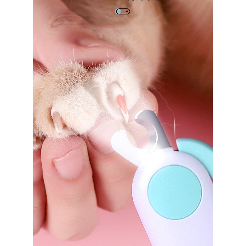 Kìm Cắt Móng Tích Hợp Đèn Led Cho Chó Mèo Tiện Dụng