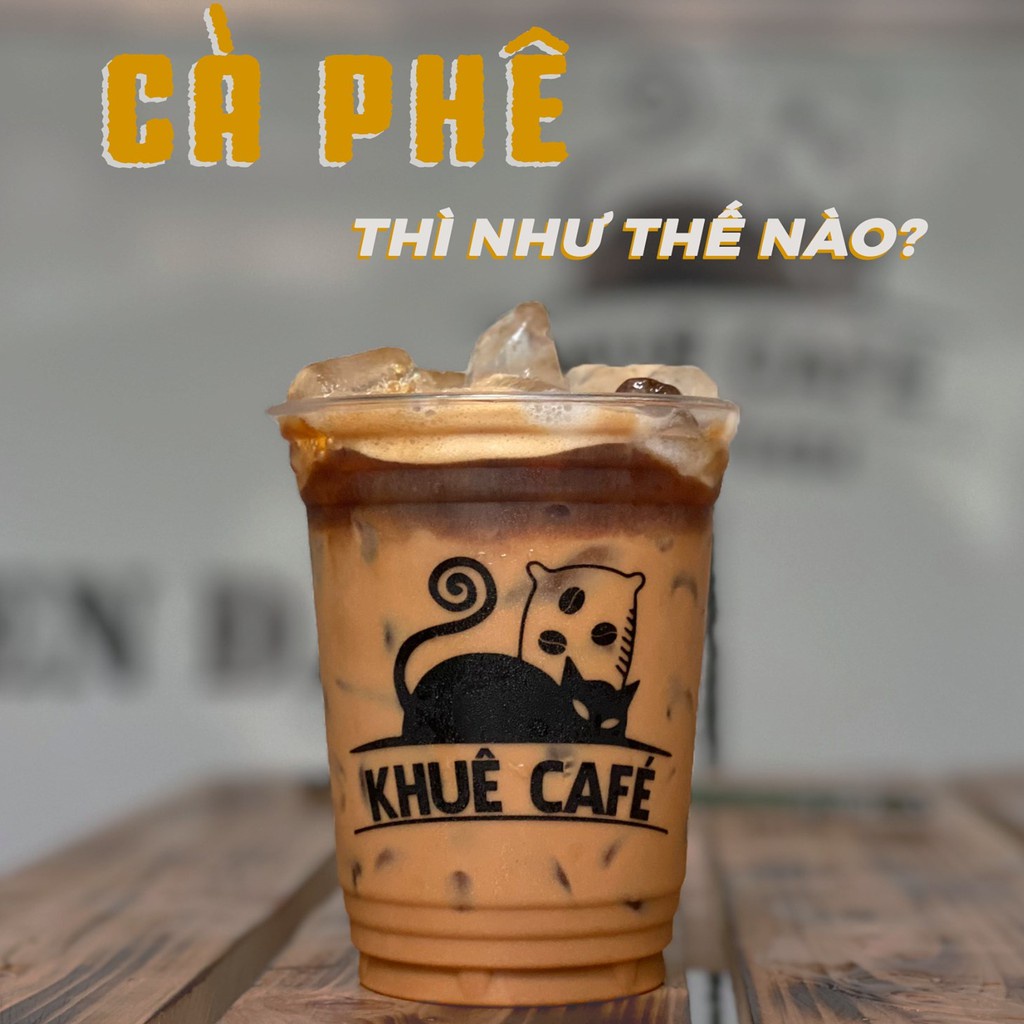 Cà phê pha phin nguyên chất 100% rang mộc hạt Robusta Đắk Hà từ Khuê Cà Phê