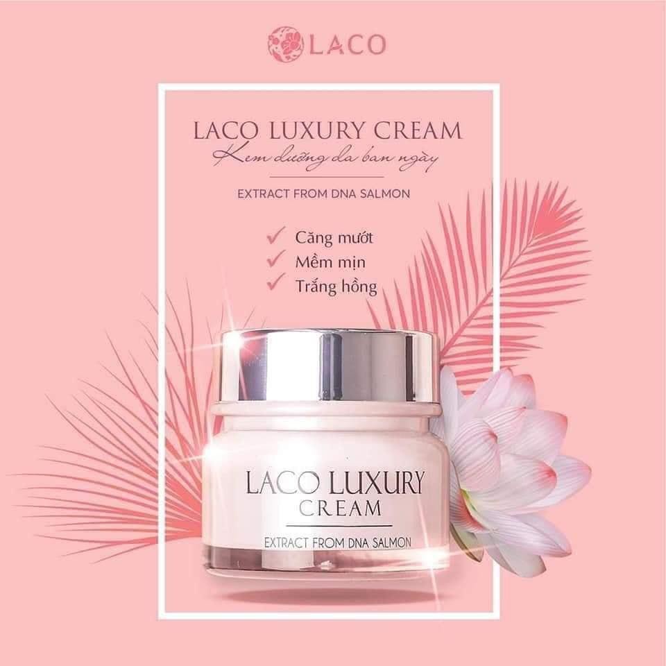 Kem dưỡng ngày Laco Luxury Cream chính hãng dưỡng da chống nắng ban ngày