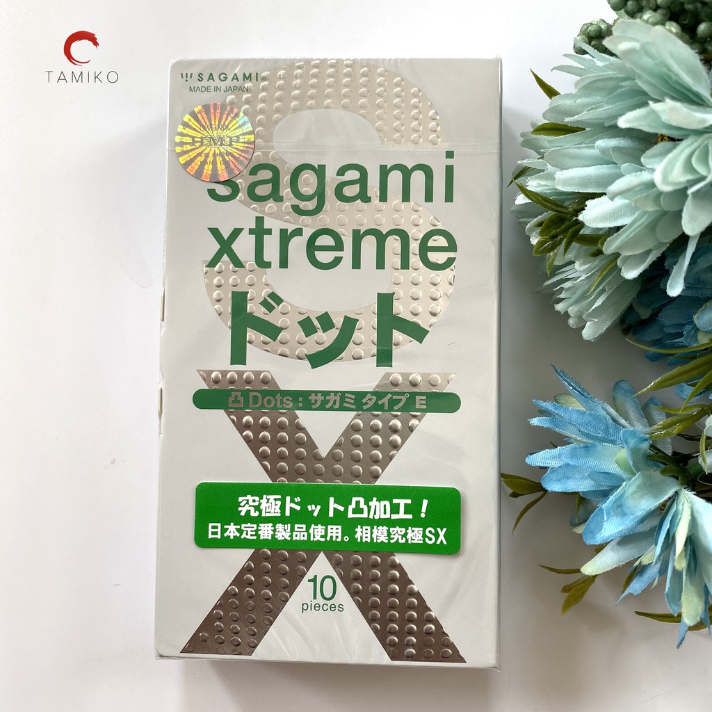 [ COMBO 2 HỘP ] 20 Bao Cao Su Sagami Su XTREME SUPERTHIN Siêu Mỏng Và Sagami EXTREME WHITE Gân Gai - Chính hãng Nhật Bản