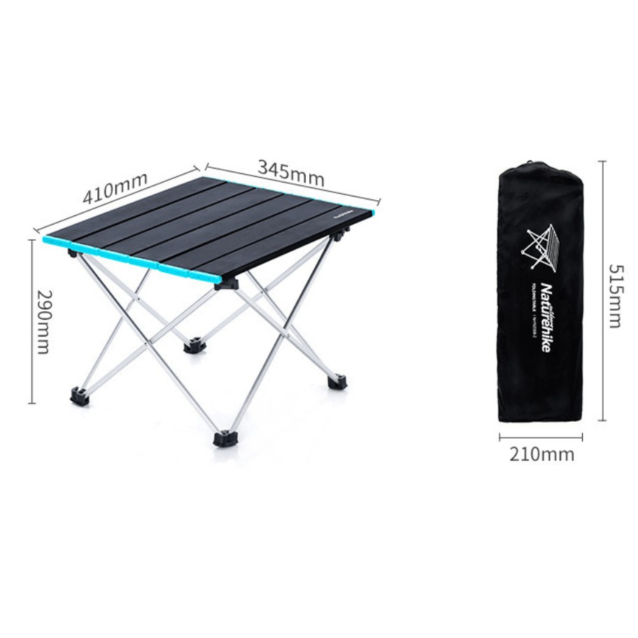 Bàn xếp Inox gấp gọn đi cắm trại, câu cá - NH19