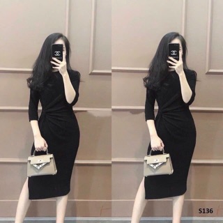 Đầm body rúm eo mới về siêu hót