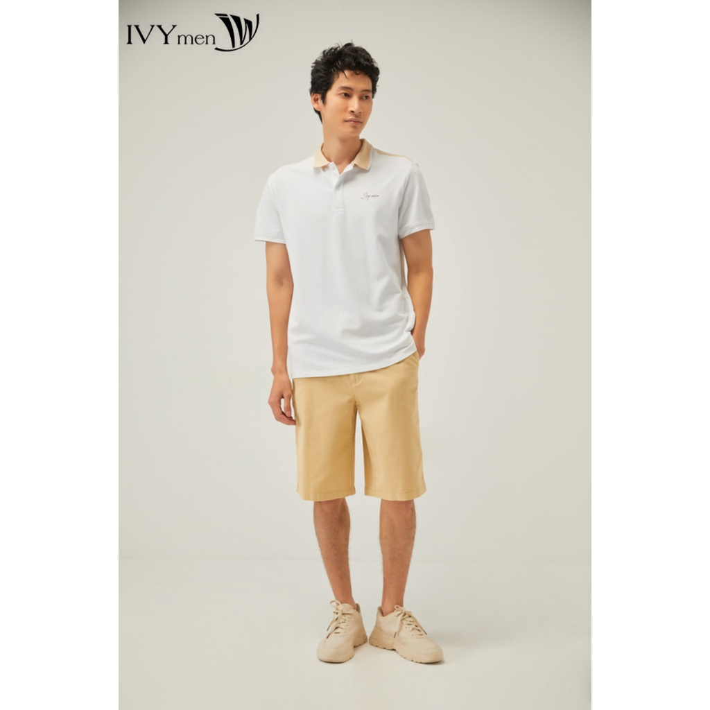 Áo polo nam vải sợi Modal IVY moda MS 57E3024