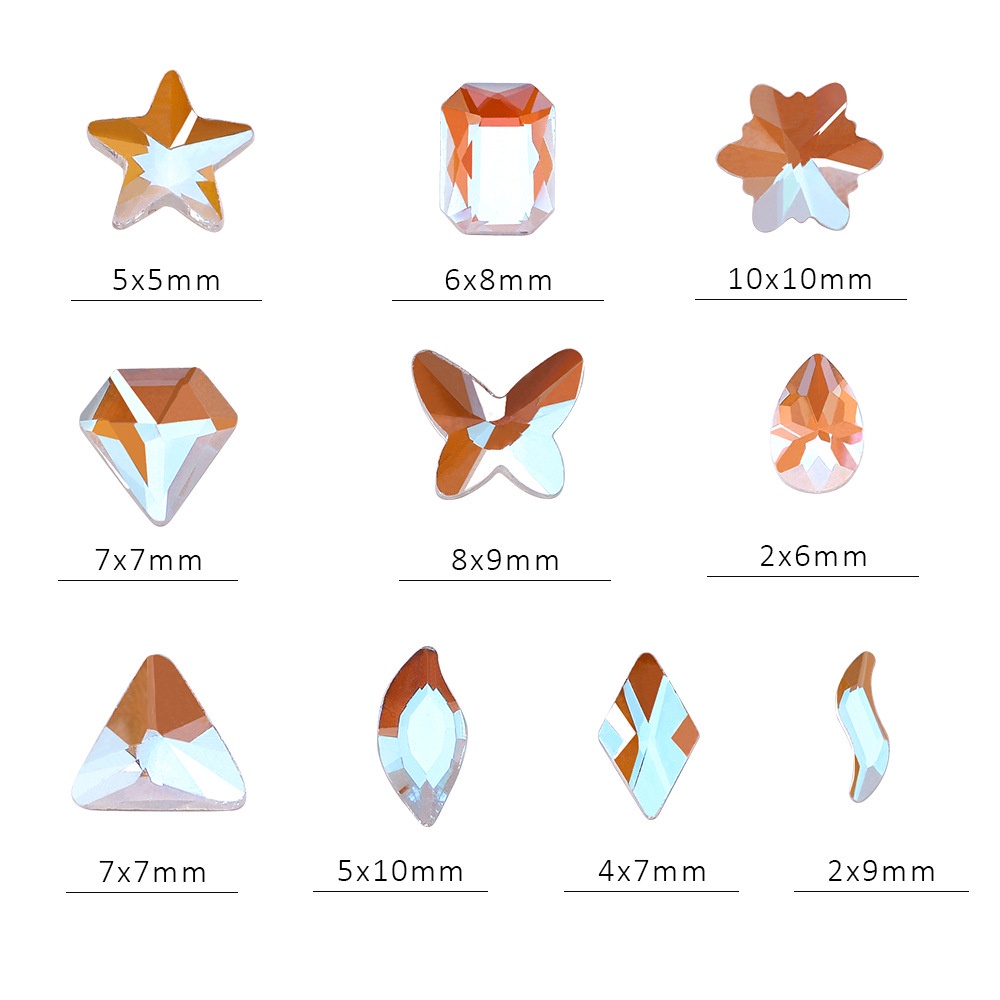 Đá 3D Đính Trang Trí Móng Tay Nghệ Thuật
