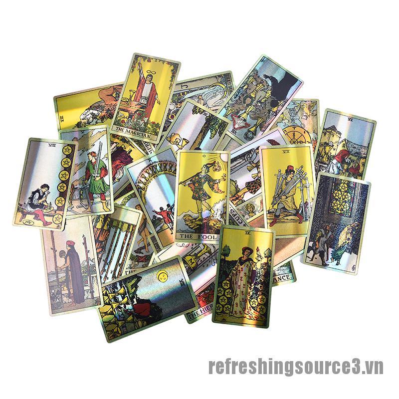Bộ Bài Tarot Smith Waite Holographic Ref3
