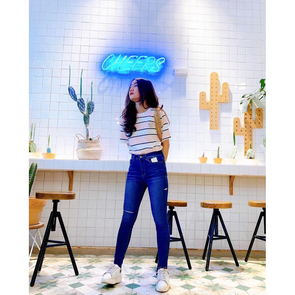 SKINNY JEAN RÁCH ĐÙI 9TAC - LY STORE