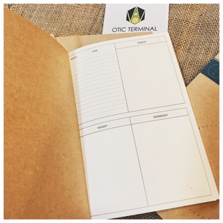 SỔ PLANNER BÌA KRAFT