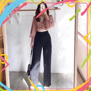 Ew2 mi ❤️❤️ quần ống suông khoá giữa❤️❤️ siêu tôn dáng ❤️❤️ 6 ew
