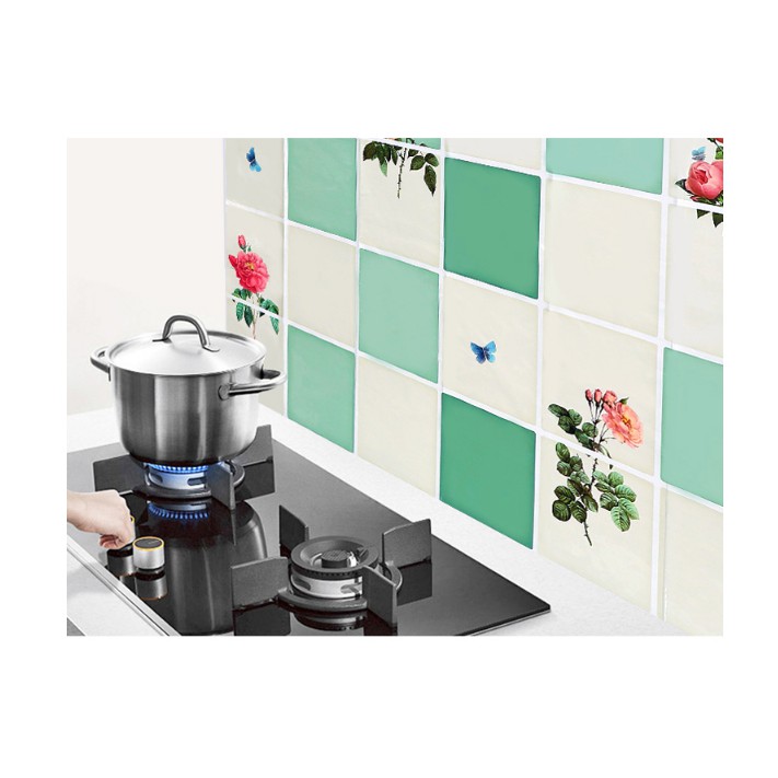 Giấy Dán Bếp Cách Nhiệt Chống Dầu Mỡ Hàng Cao Cấp Size 90x60 Cm