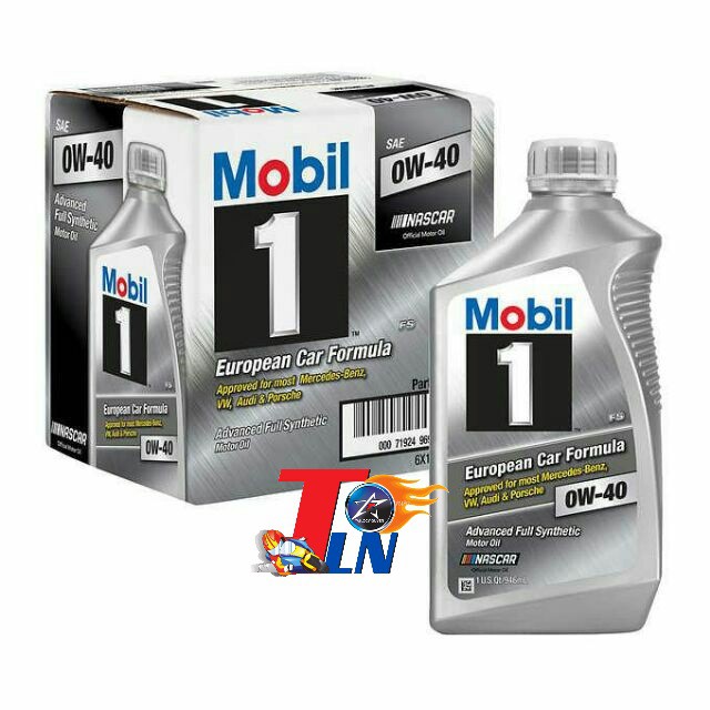 NHỚT ĐỘNG CƠ MOBIL 1 0W40 946ml