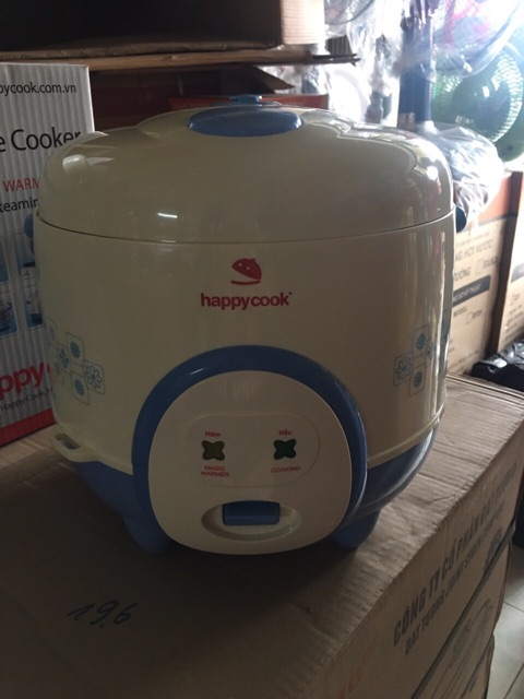 Nồi cơm điện Happy Cook 1,8L nấu cơm là ngon