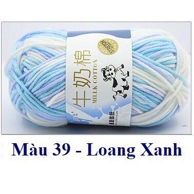 Len Milk Bò 50g Bảng Màu 3