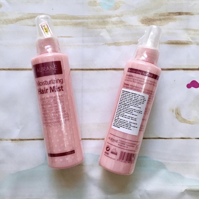[+Tặng mũ trùm][Chính hãng] XỊT DƯỠNG ẨM SUÔN MƯỢT CHỐNG RỐI CHO TÓC KHÔ AURANE MOISTURIZING HAIR MIST 200ML