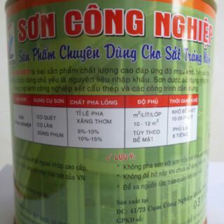 Sơn lót sắt mạ kẽm (4kg)