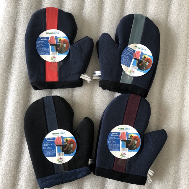 Bộ Bao Tay Lò Nướng Homeinno Chống Nóng Cao Cấp