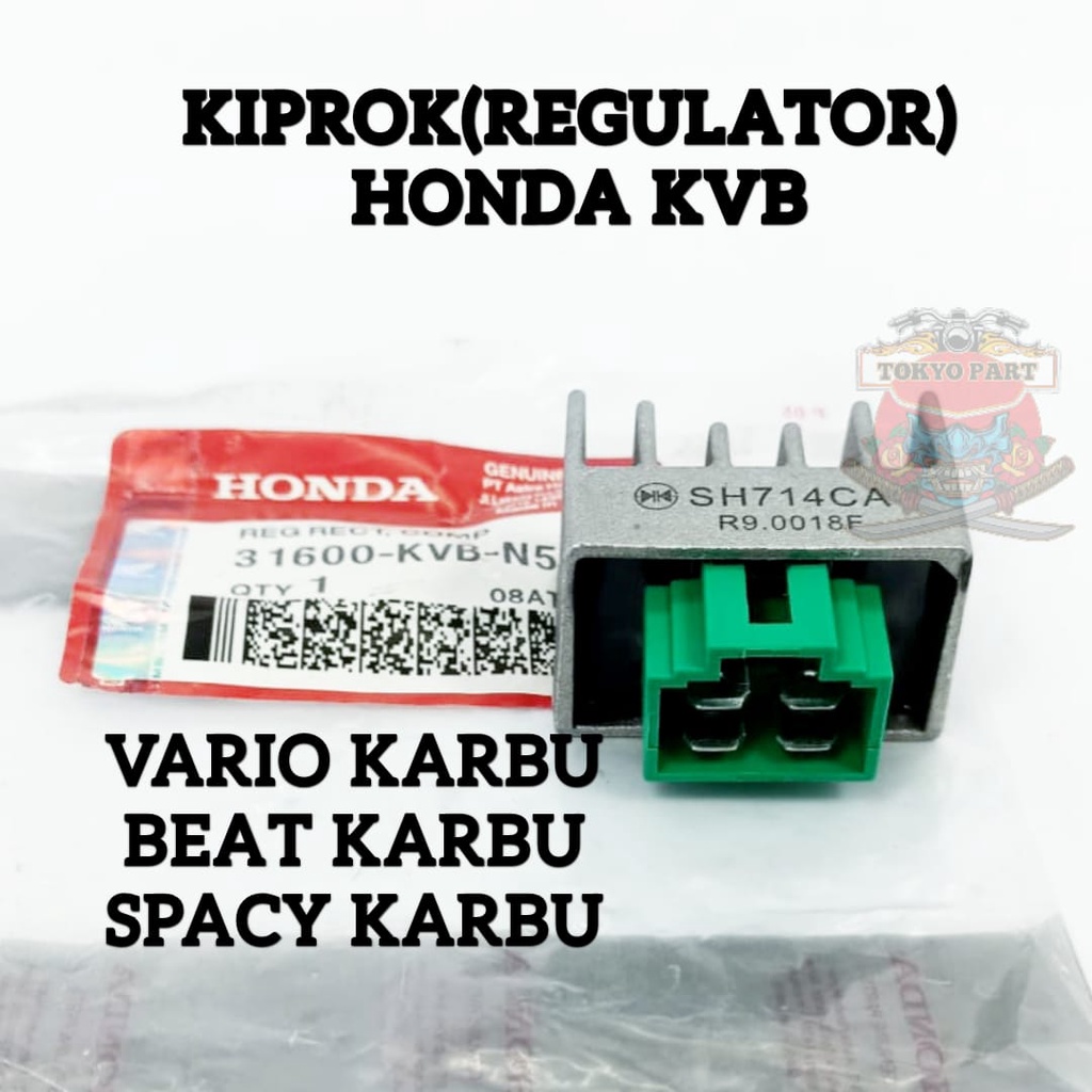 Ciprok / REGURATOR HONDA KVY Hộp Đựng Nhanh Chính Hãng Chất Lượng Tốt Rất Tốt, Rất Nhanh, Hiện Tại, Thùng Chứa Nhanh Dành Cho Xe Máy