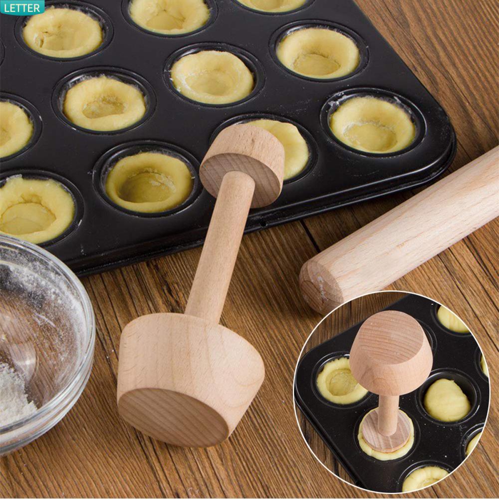 Khuôn Làm Bánh Trứng Hai Mặt Bằng Gỗ Tiện Dụng Cho Nhà Bếp