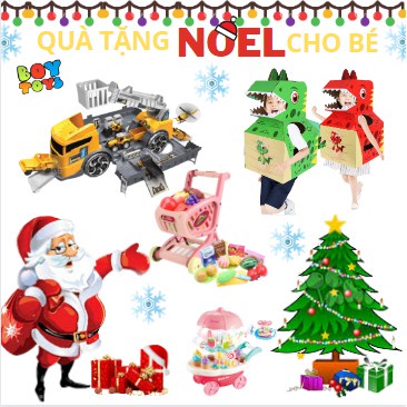 Quà tặng giáng sinh, đồ chơi NOEL thú vị cho cả bé trai và bé gái