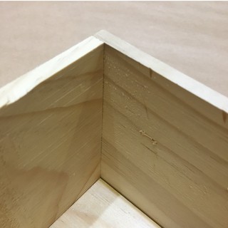  Chậu gỗ thô 15cm vuông