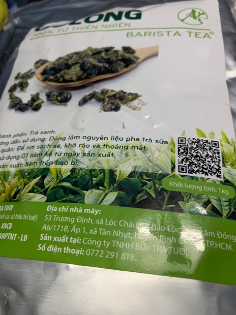 Trà Oolong Barista Tea chính hãng 100% 1kg