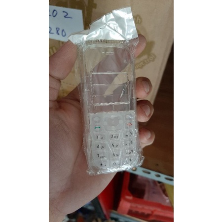 Vỏ trong suốt nokia 1200 cả sườn trong đầy đủ bộ