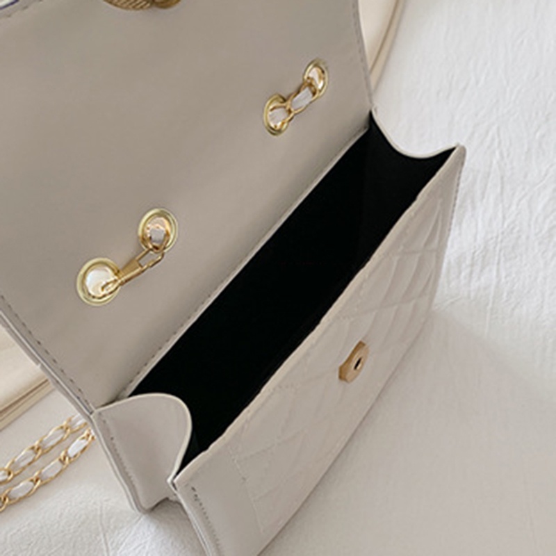 Túi đeo chéo IELGY mini đính ngọc trai giả thời trang sành điệu cho nữ